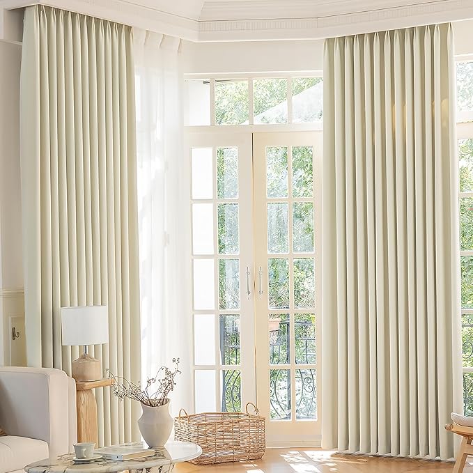 Space Linen Sheer Custom Curtains